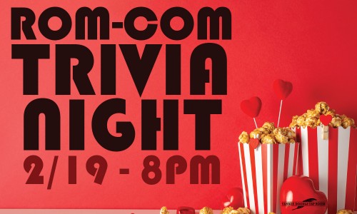 rom com trivia night event cover image