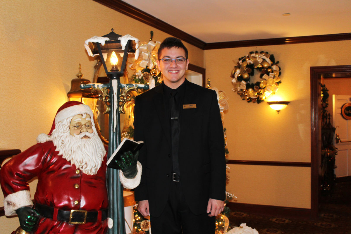Zach Strong Nassau Inn Holiday Traditions