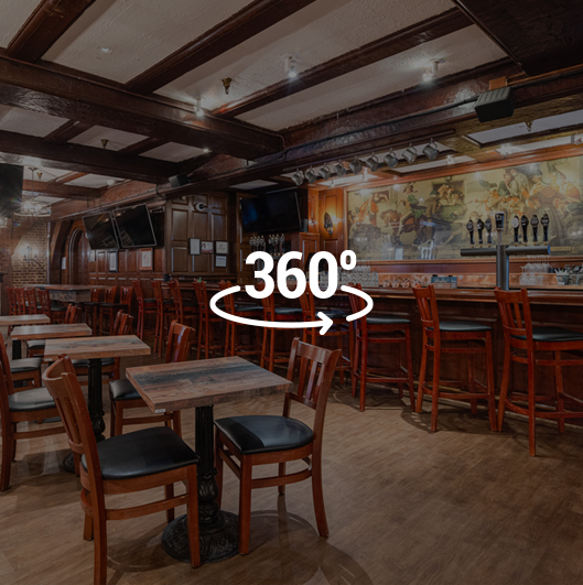 360 graphic over tap room picture