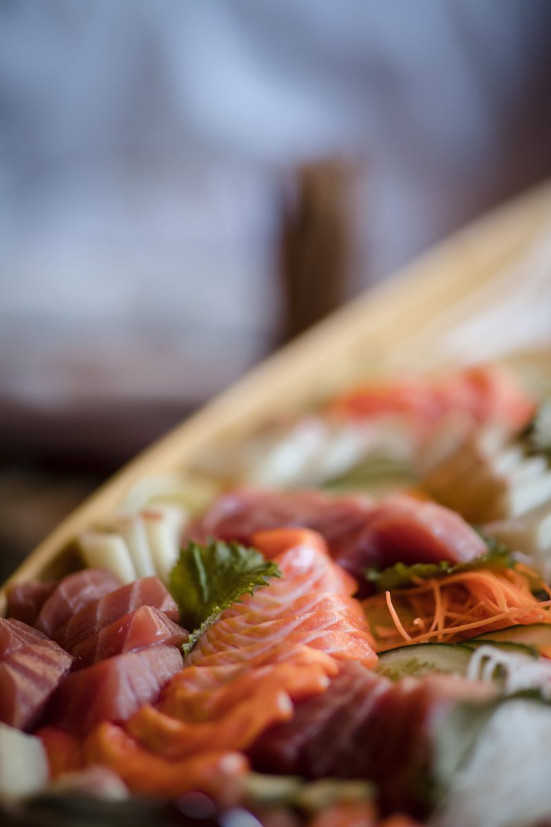 sashimi platter by Susan Stripling Photography