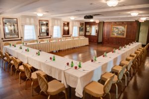 Palmer Room set for large conference group