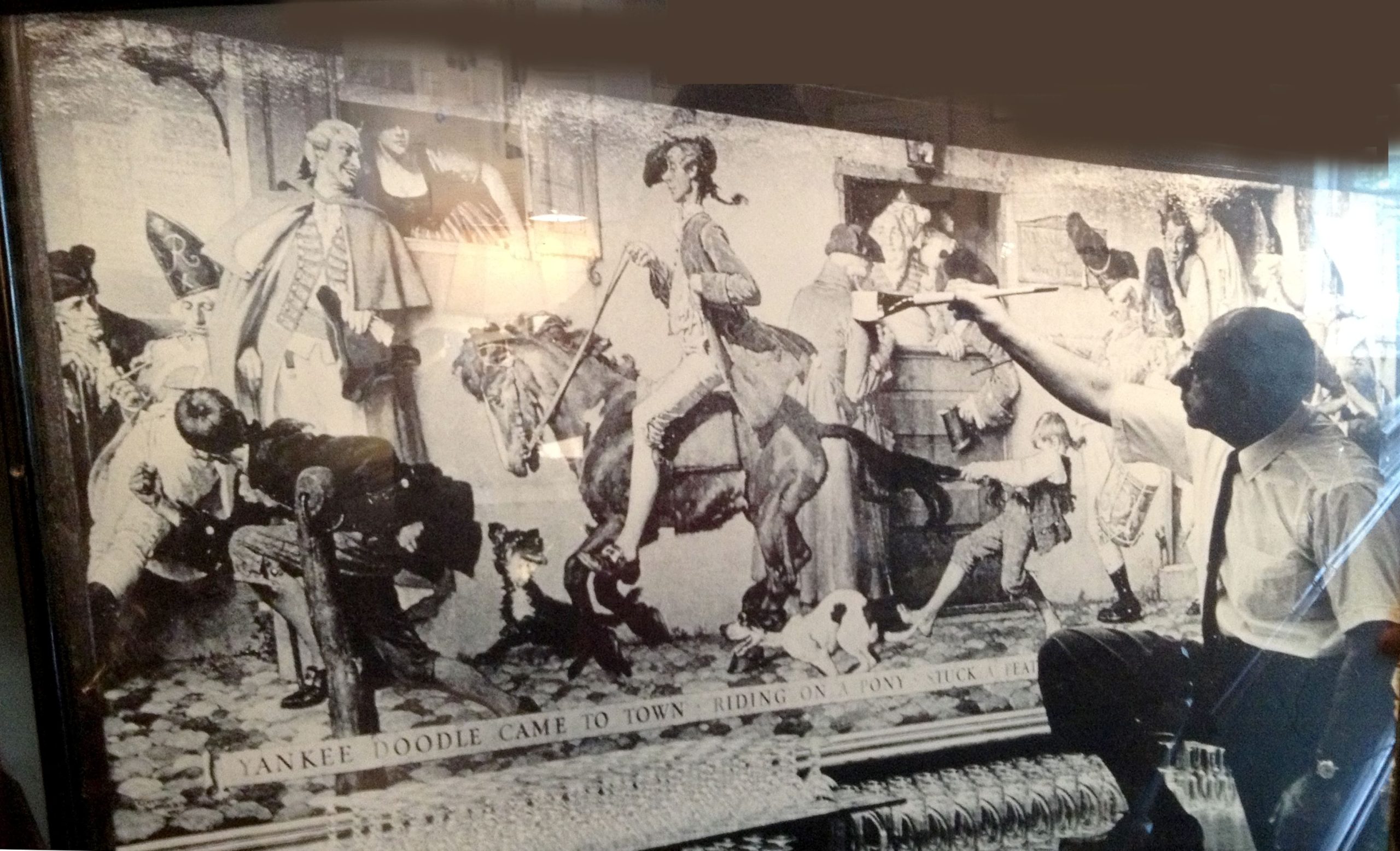 Norman Rockwell mural, Yankee Doodle