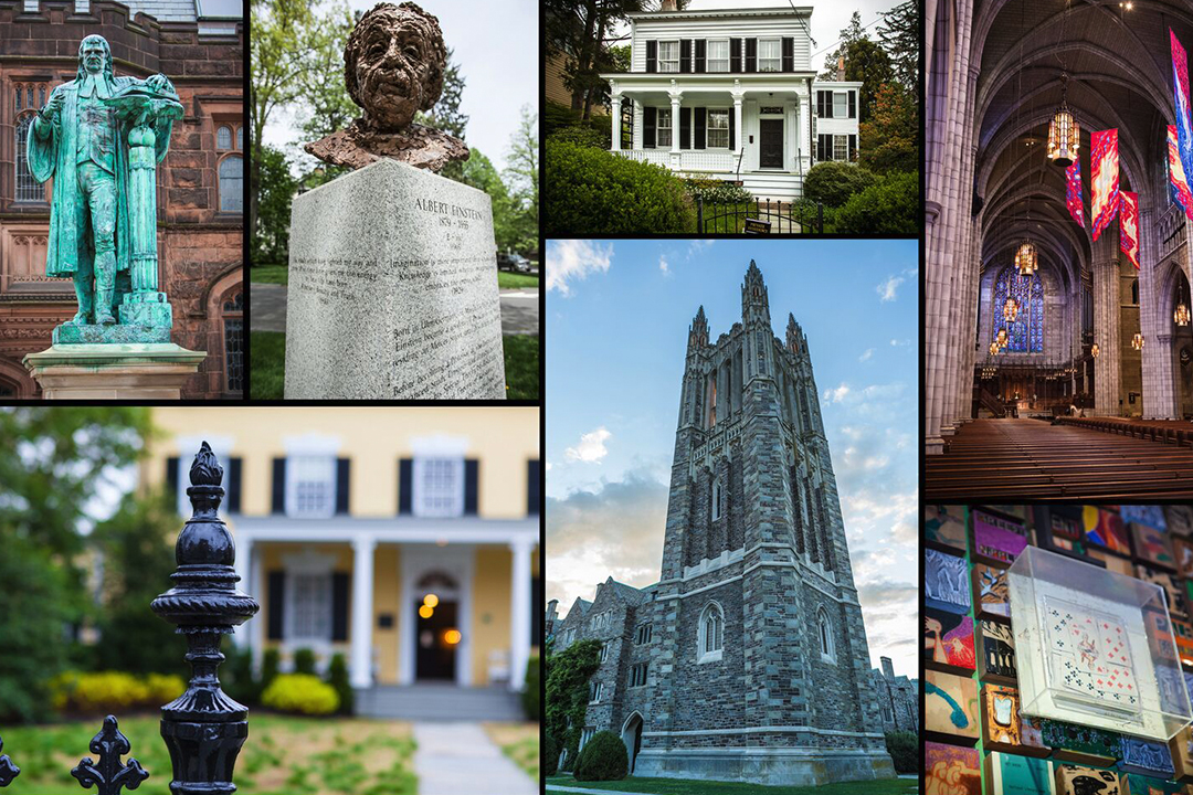 Princeton University campus collage