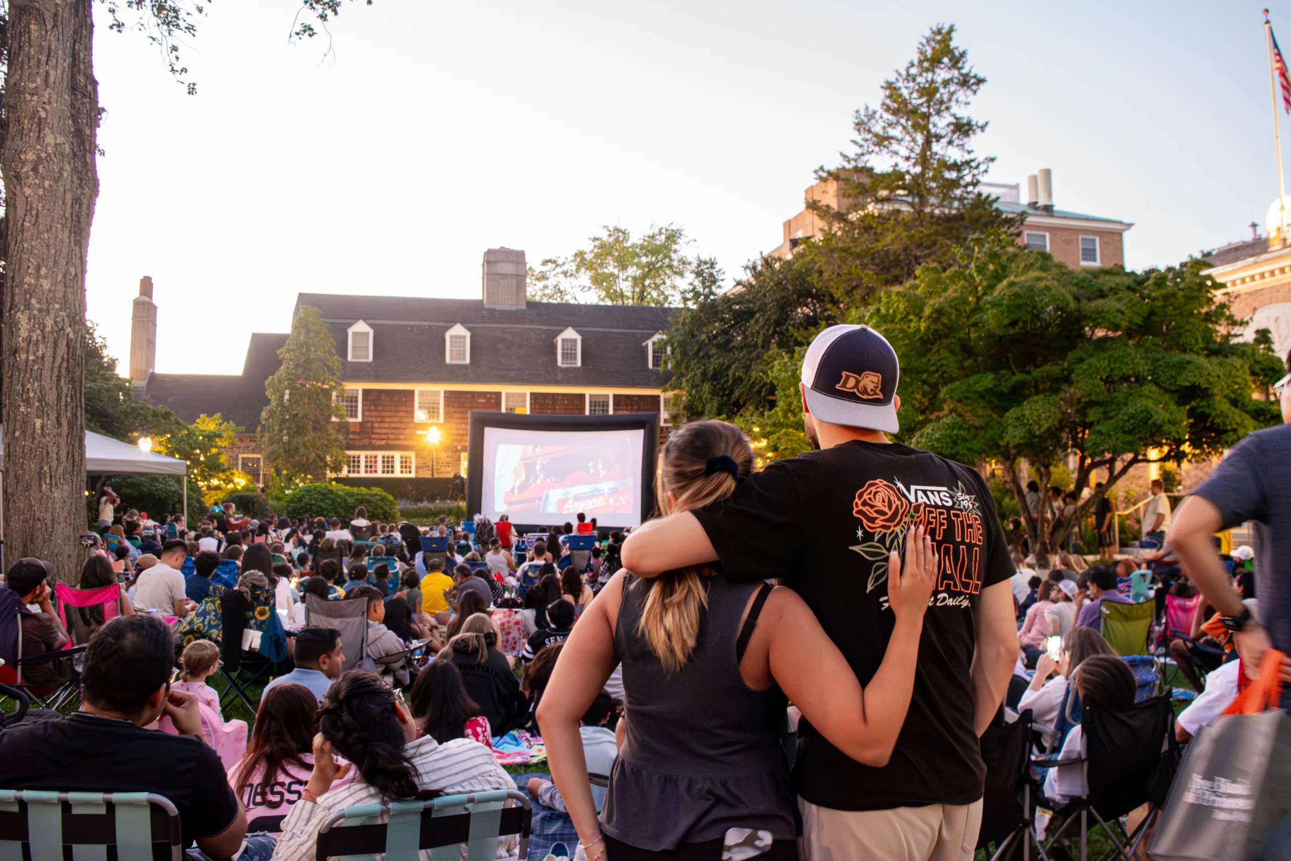 summer movie night on the green