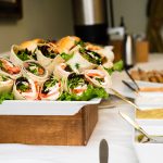 Einstein room catering set up