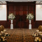 Wedding ceromony set up in Ballroom