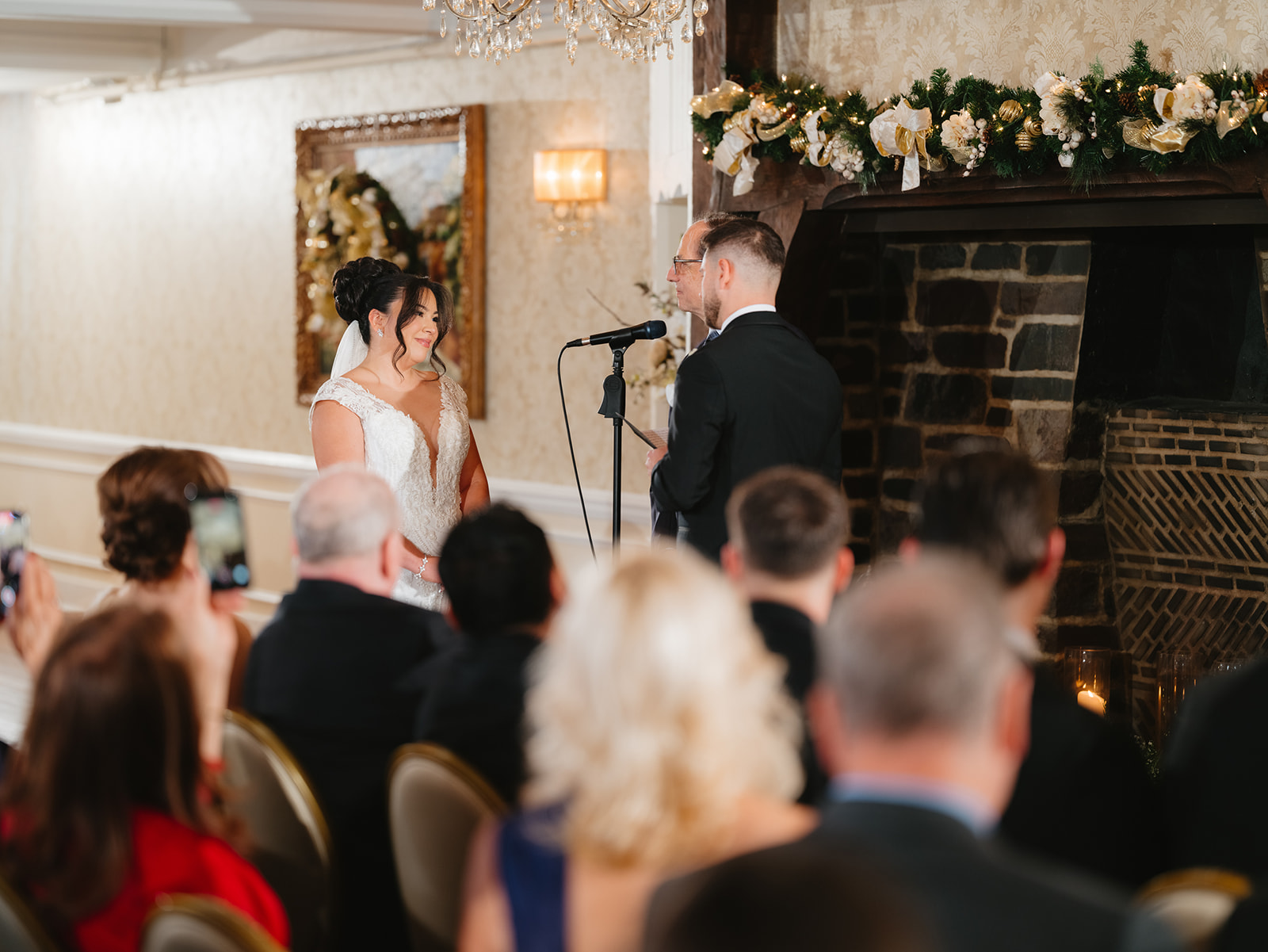 Wedding ceremony in the senior room