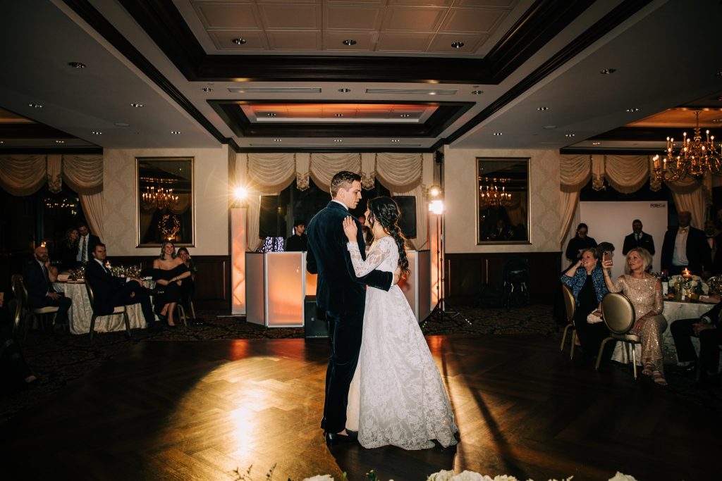 Ball room wedding first dance- Jennelle K Photo