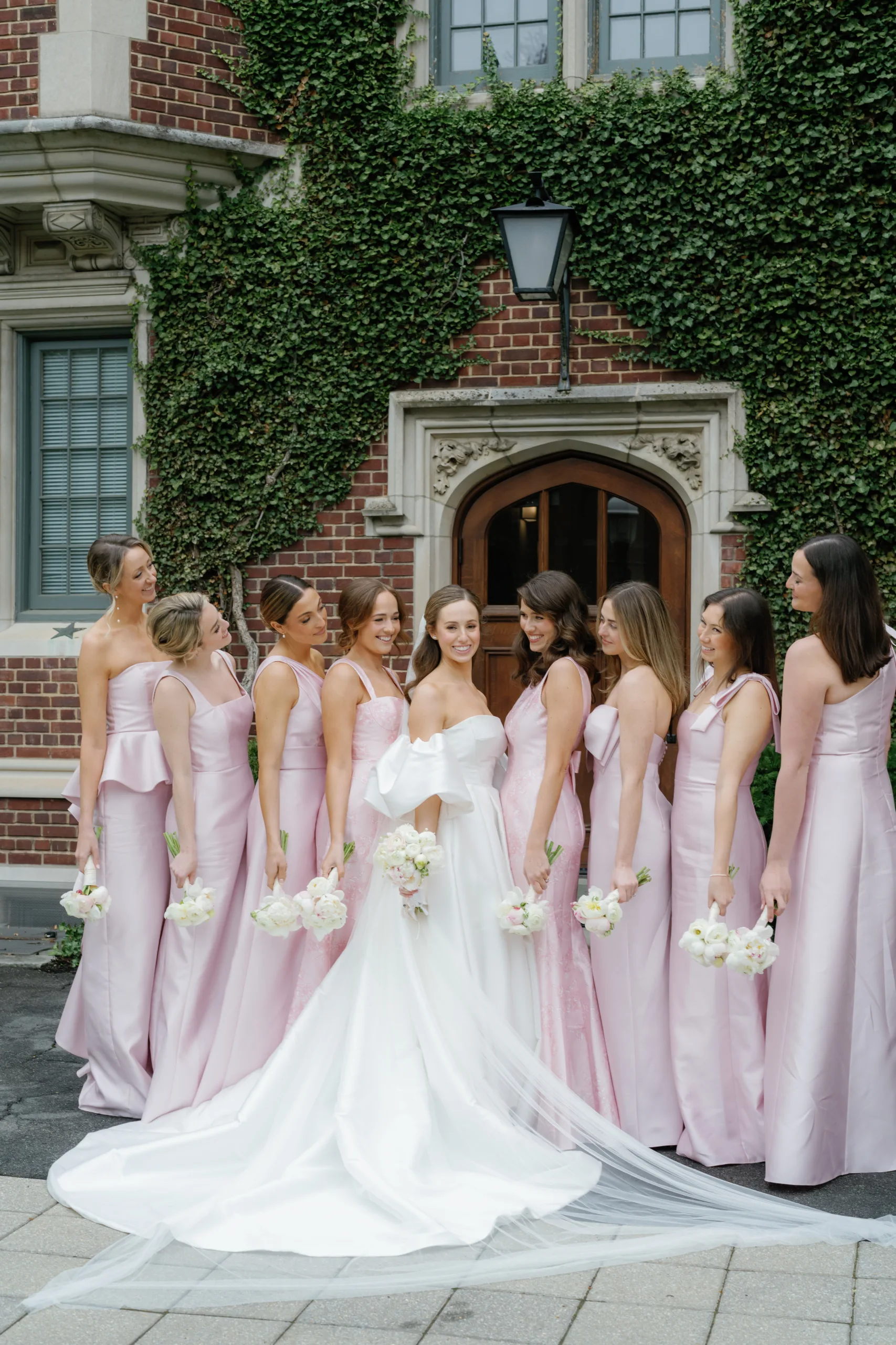 bridal party portrait